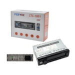 PerVoi MP3 player αυτοκινήτου 1DIN USB, microSD 24V CTC-1801- Car MP3 player 014370