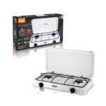 RAF Επιτραπέζια εστία υγραερίου διπλή R.8033 – Portable Gas Stove 98015