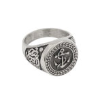 Ανδρικό Ατσάλινο Δαχτυλίδι – Men's Steel Ring A03