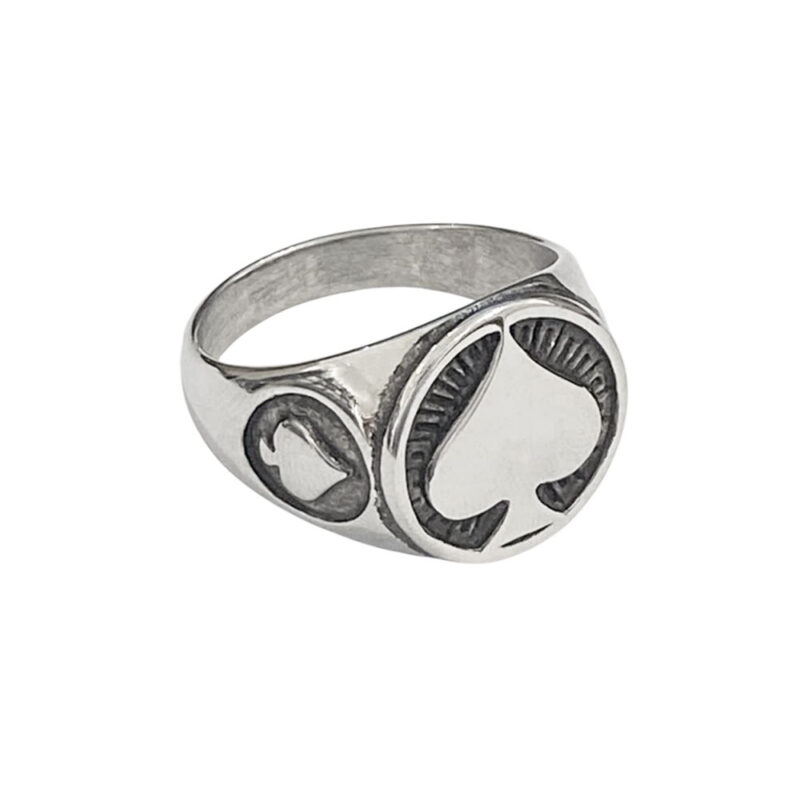 Ανδρικό Ατσάλινο Δαχτυλίδι – Men's Steel Ring A03