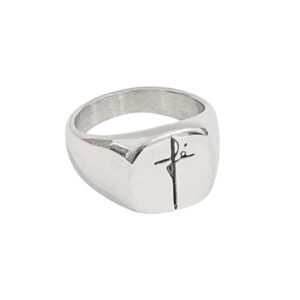 Ανδρικό Ατσάλινο Δαχτυλίδι – Men's Steel Ring A11