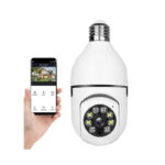 Andowl WIFI κάμερα με ντουι Ε27 4K HD Q-S805 – Light bulb camera z744101