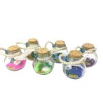 Διακοσμητικά μπουκάλια 6τμχ – Glass bottle decorations 6pcs 0157033