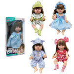 Κούκλα σε διάφορα σχέδια 3+ – Toy doll lovely baby 078008