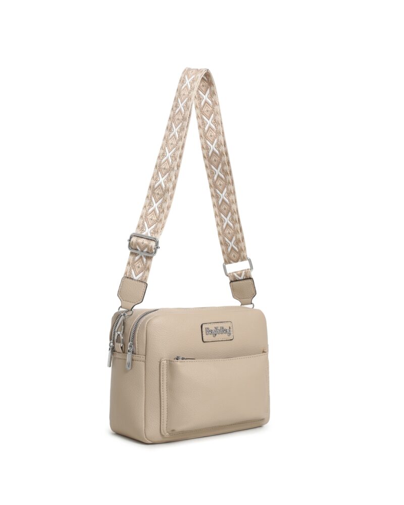 Τσάντα χιαστί WH8007 – Khaki BAG TO BAG